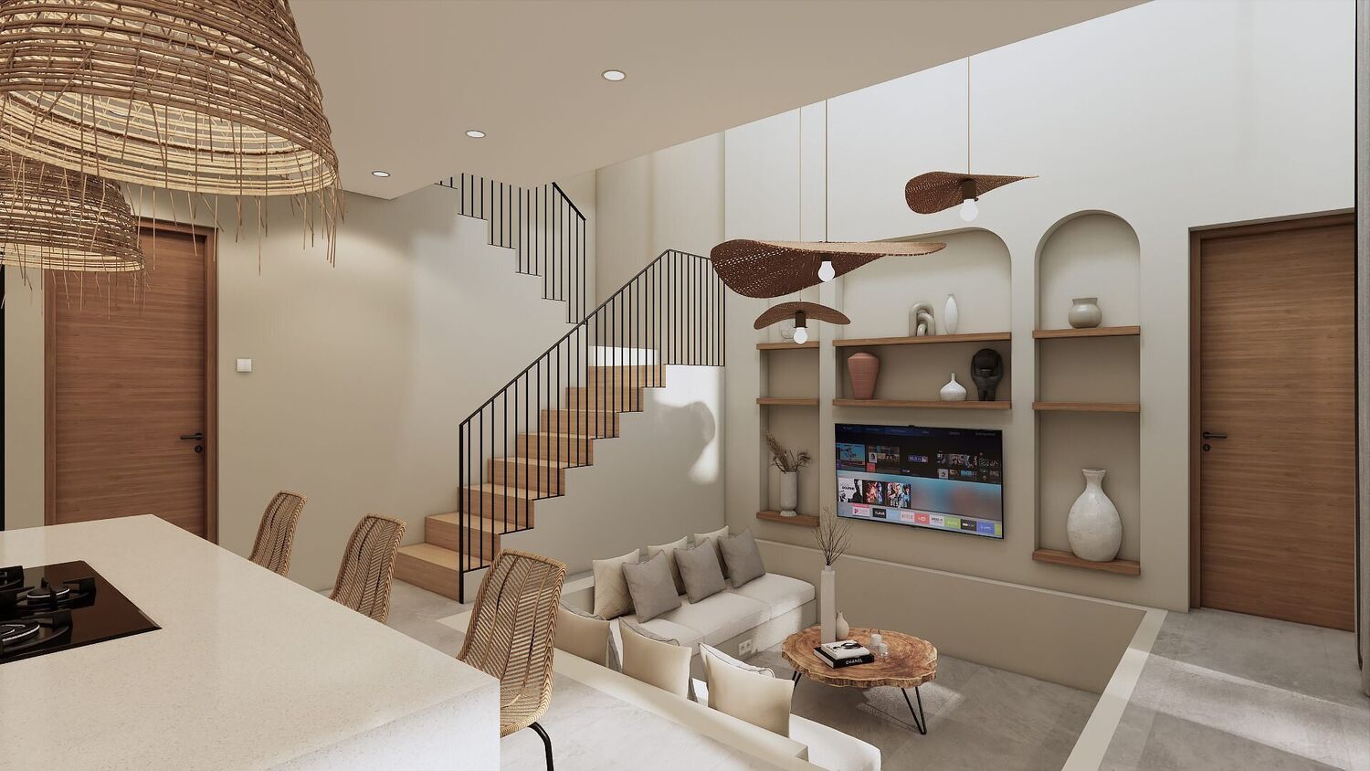 Spacious 4-Bedroom Villa with Mezzanine