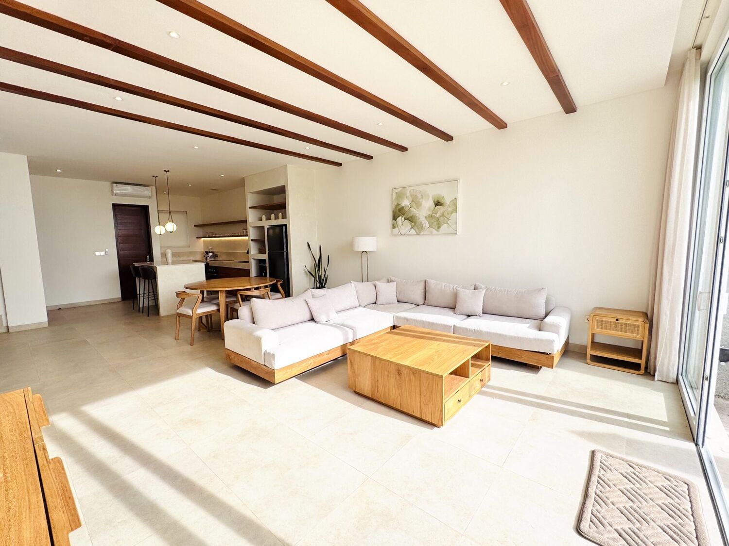 Panoramic Rice Fields and Ocean View Villa