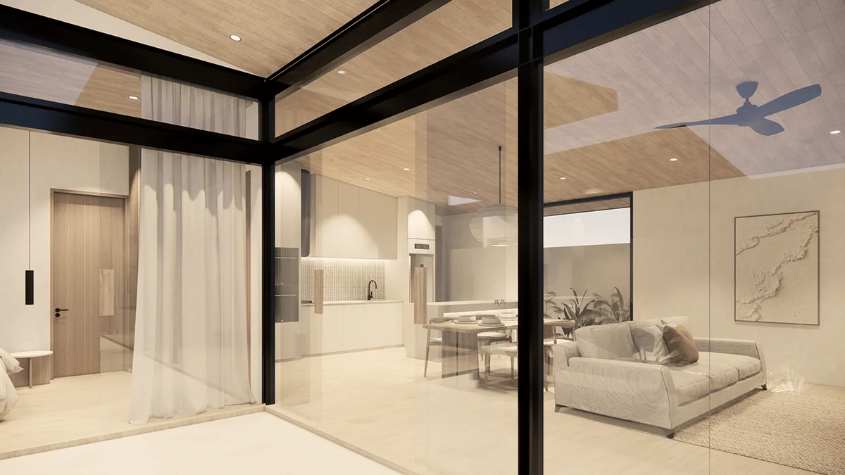 Modern 2-Bedroom Villa 