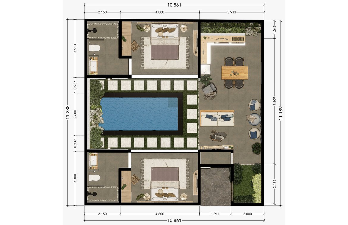 Exclusive Off-Plan Luxury Villas in the Heart of Seminyak