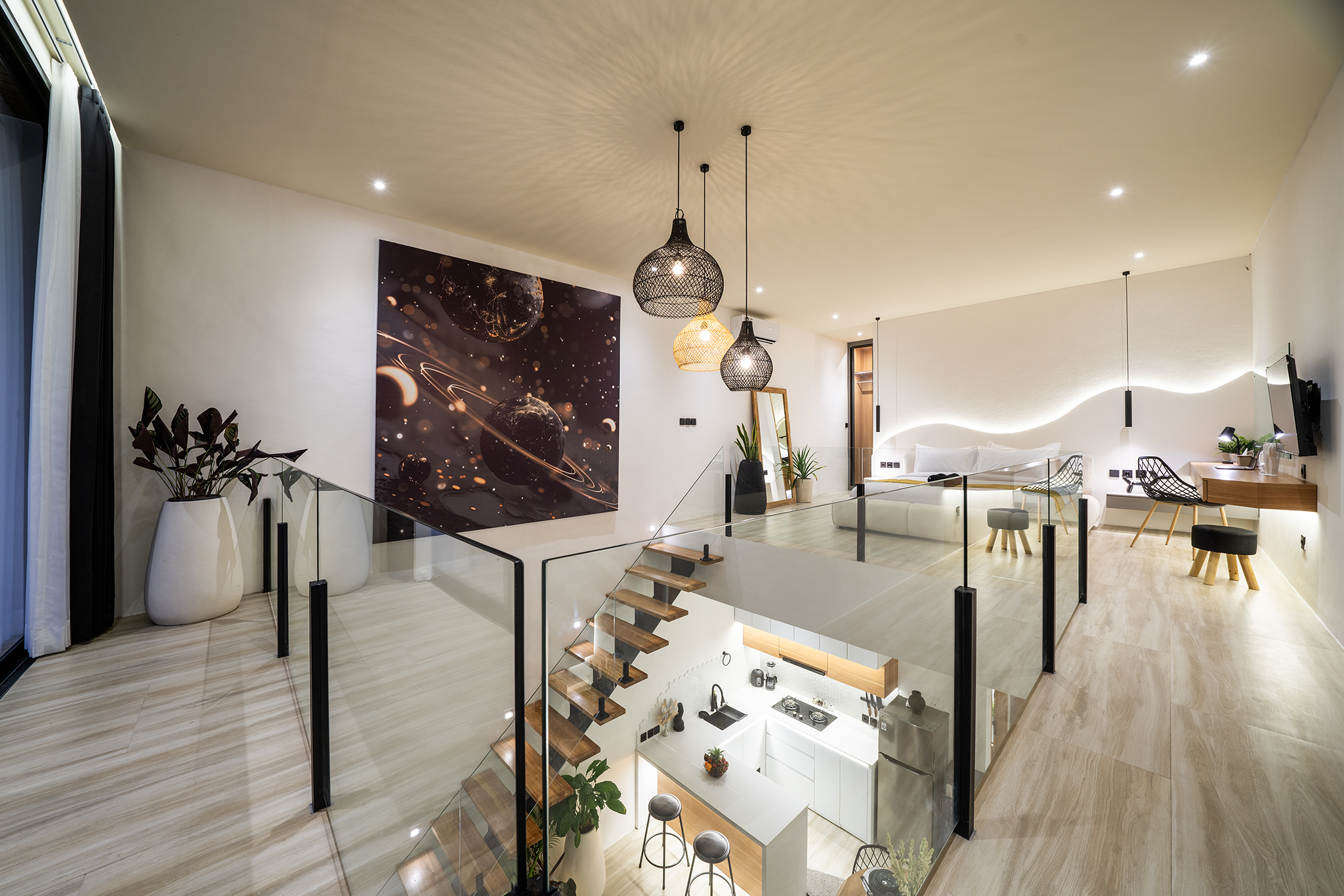 Modern Loft Villas in Canggu – 1 Bedroom