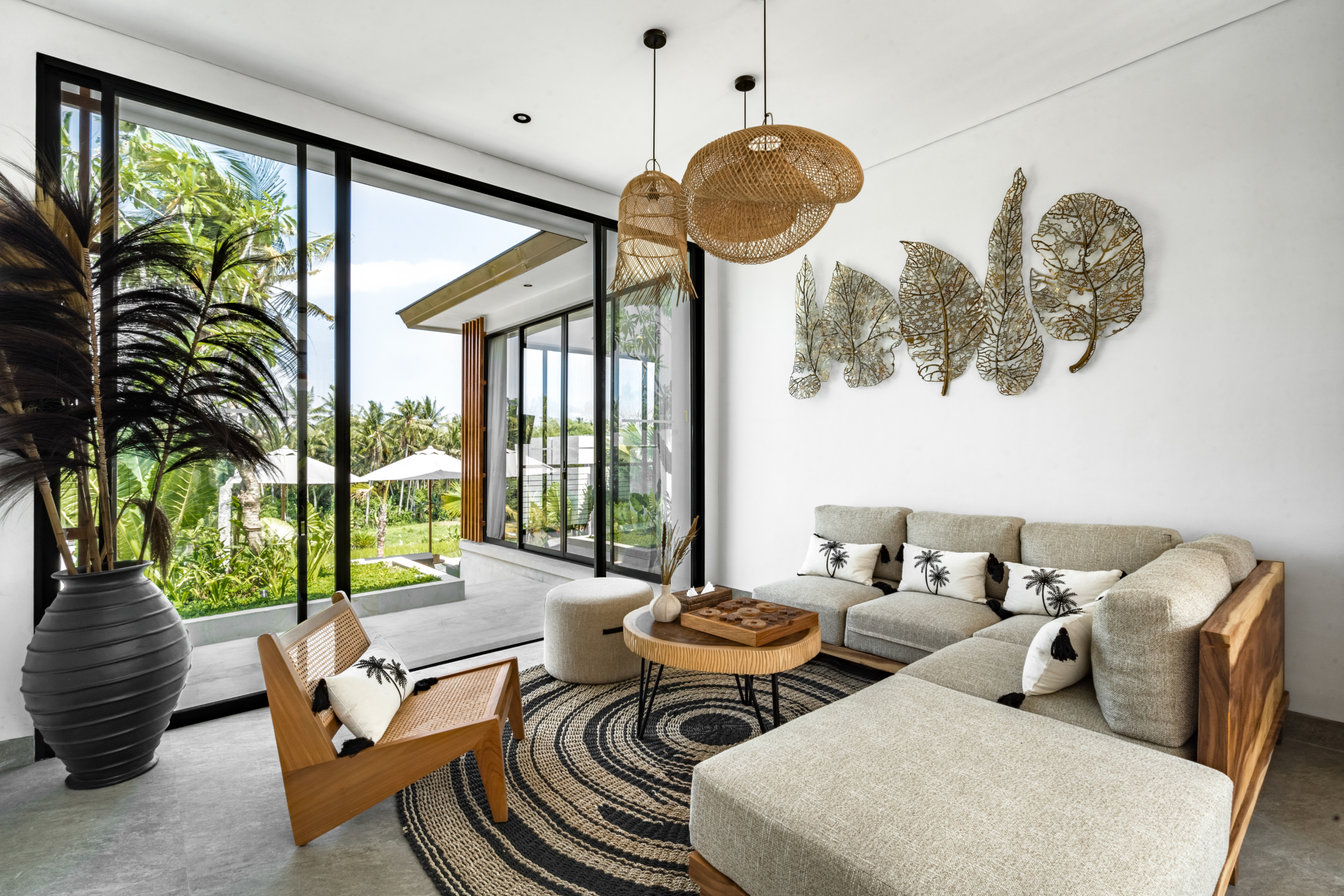 2-Bedroom Villa with Rice Views in Tranquil Singakerta