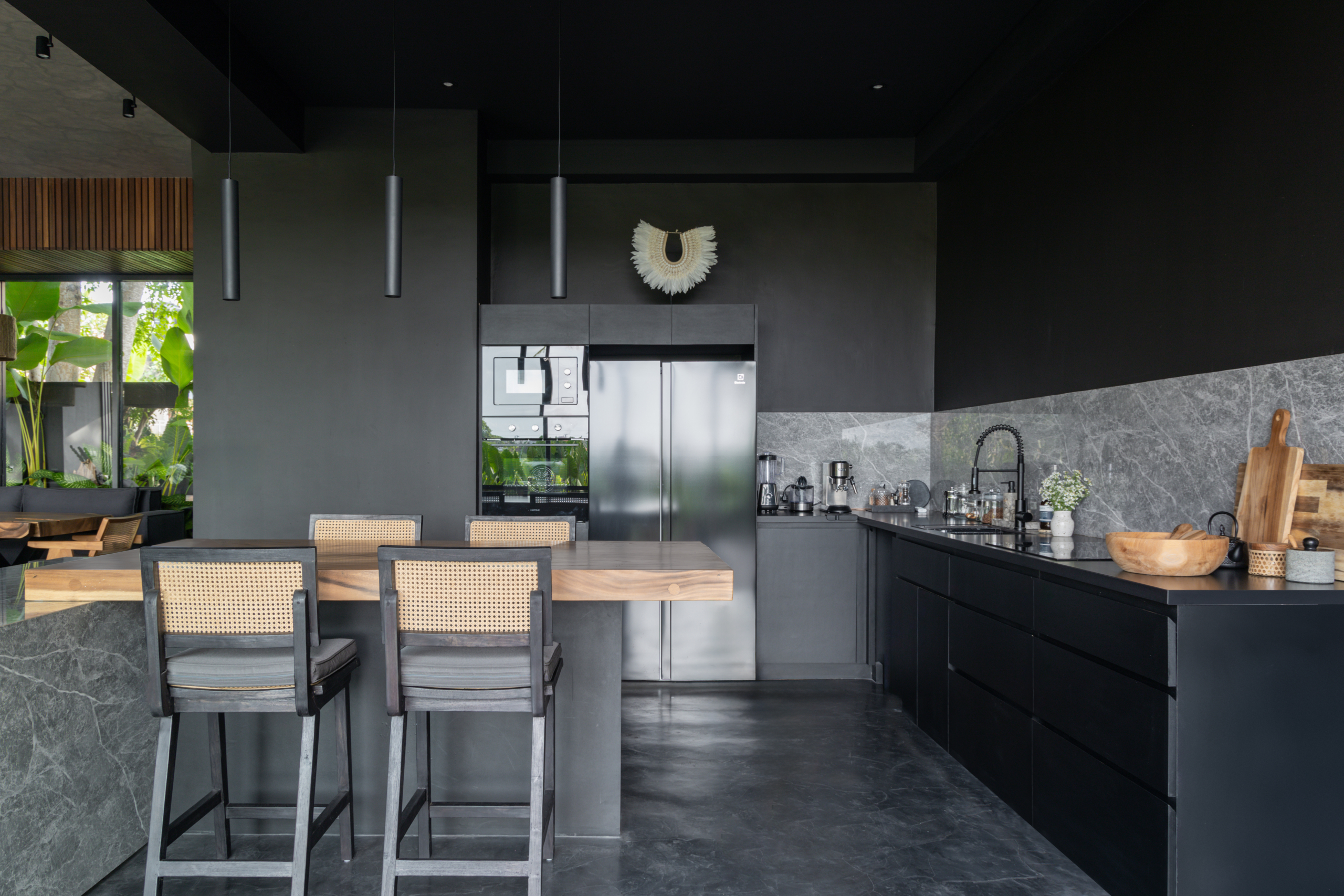 Luxury Modern Villa with Rice Views