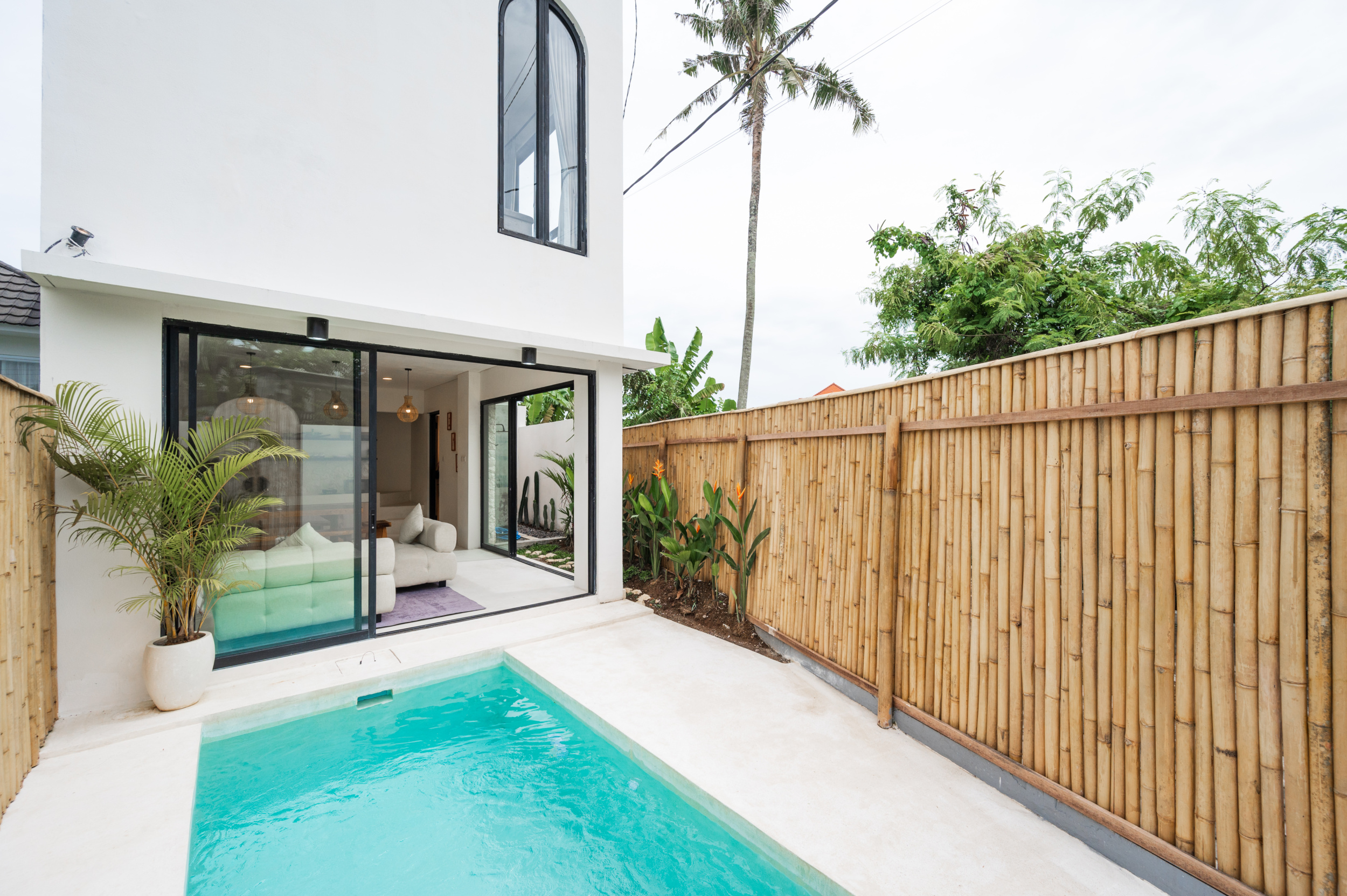 2 Modern 2-Bedroom Villas with Rice Views