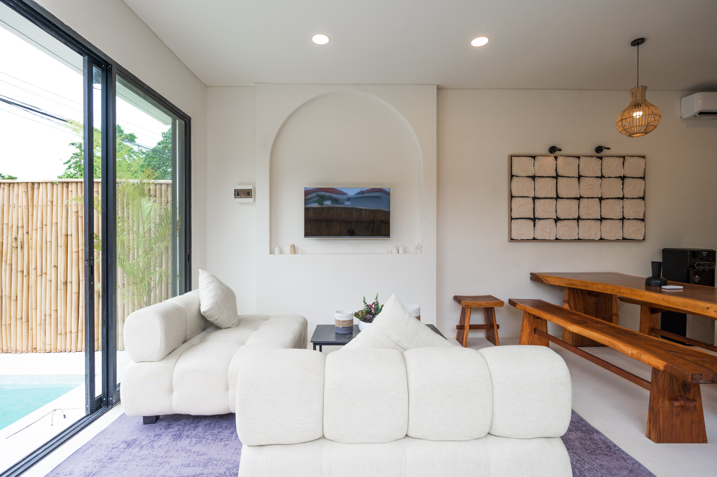 2 Modern 2-Bedroom Villas with Rice Views