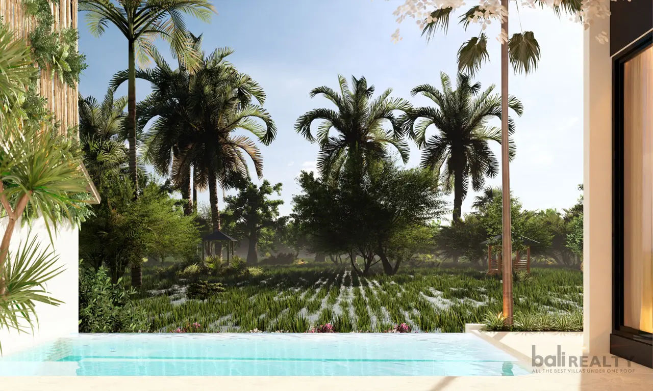 Off-Plan 2 BR Villa with Stunning Rice Field View in Tumbak Bayuh