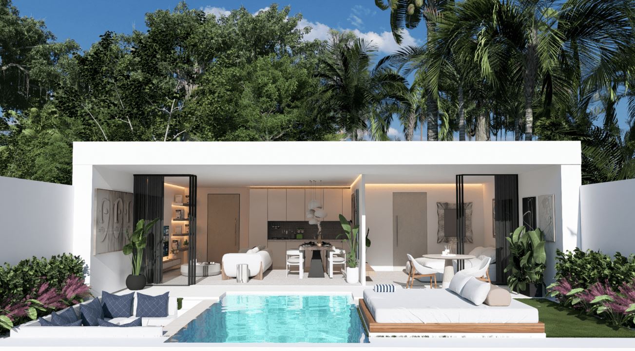 Tranquil Private Villa Overlooking the Mountains