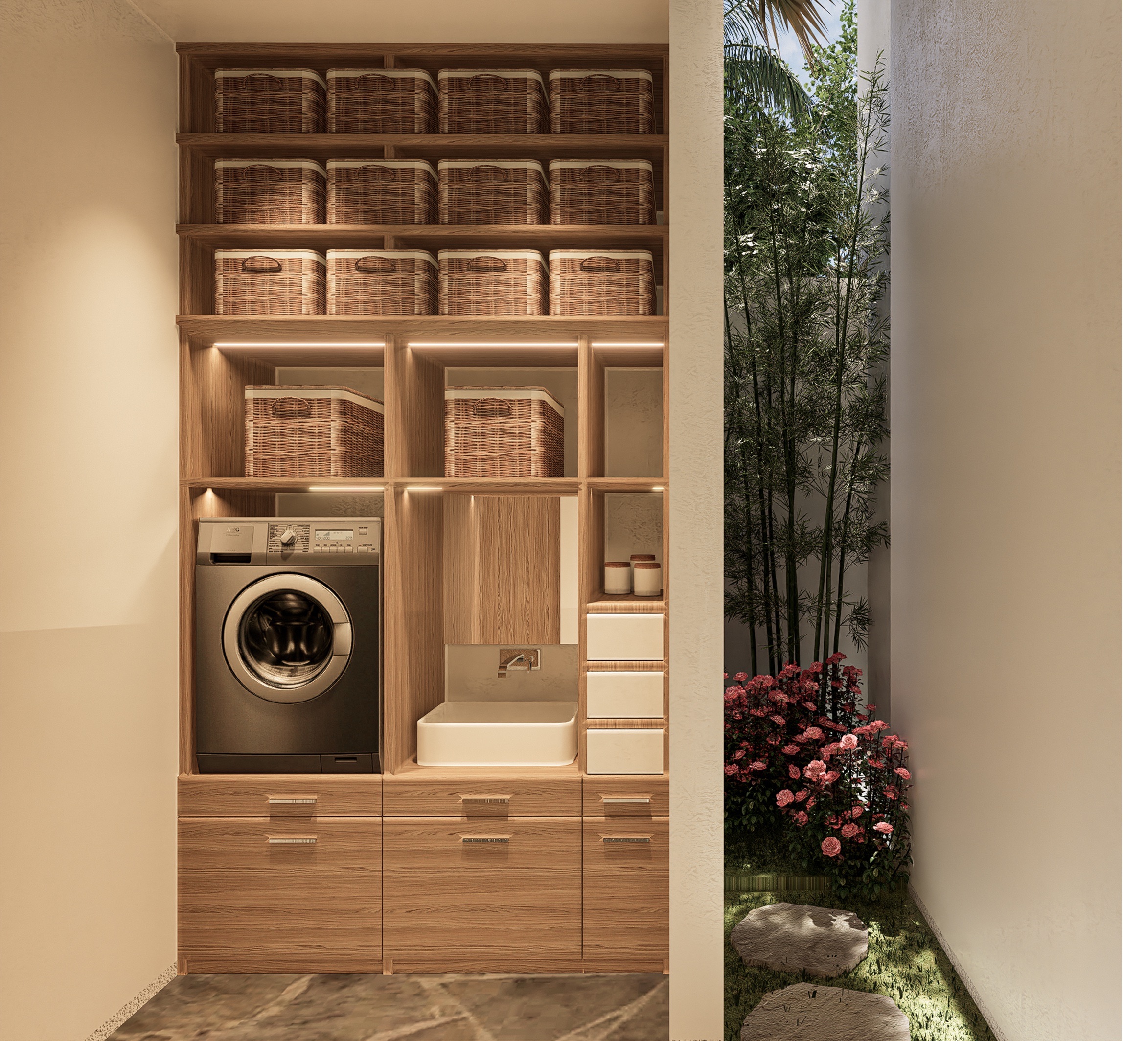 Elegant Mediterranean-Inspired Villa Complex