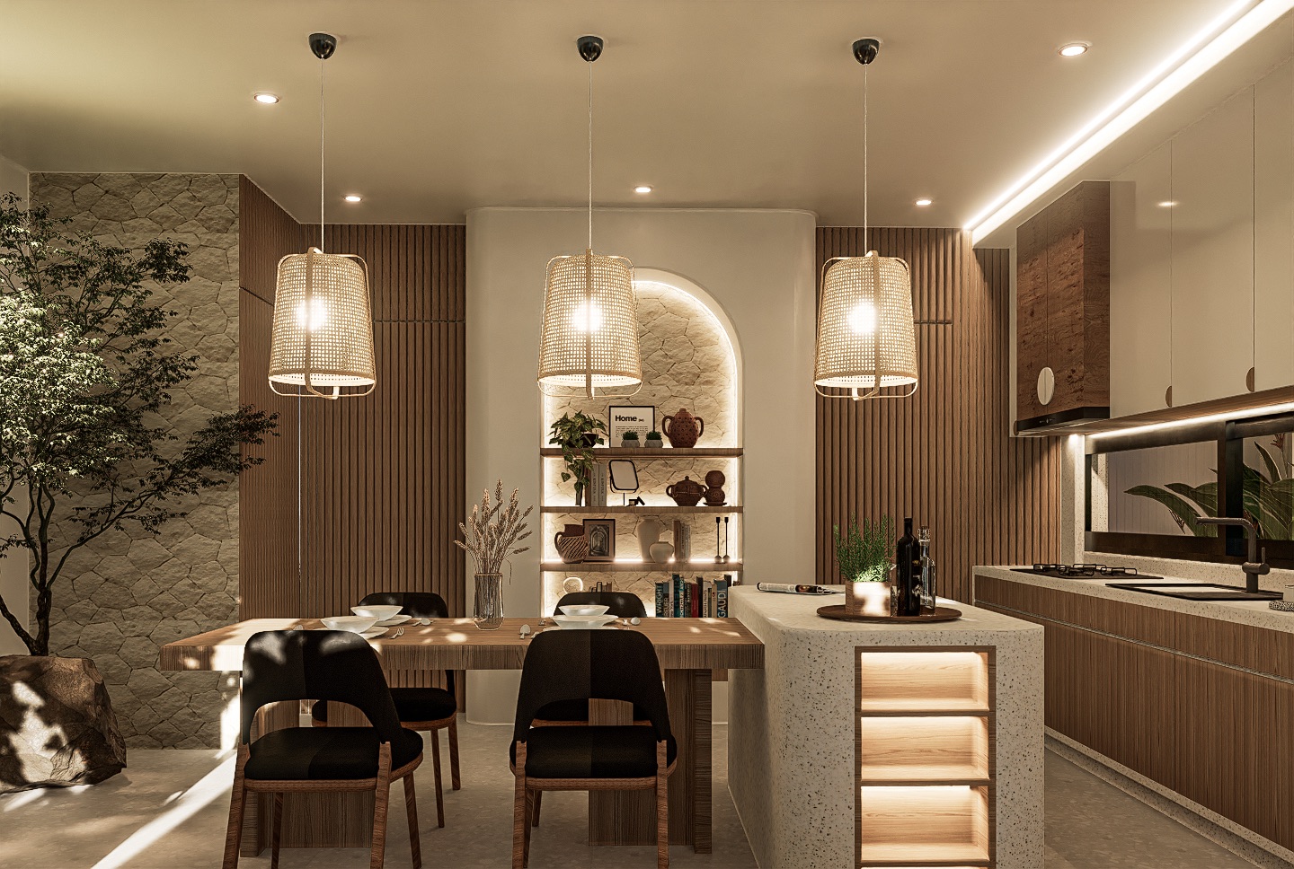 Elegant Mediterranean-Inspired Villa Complex