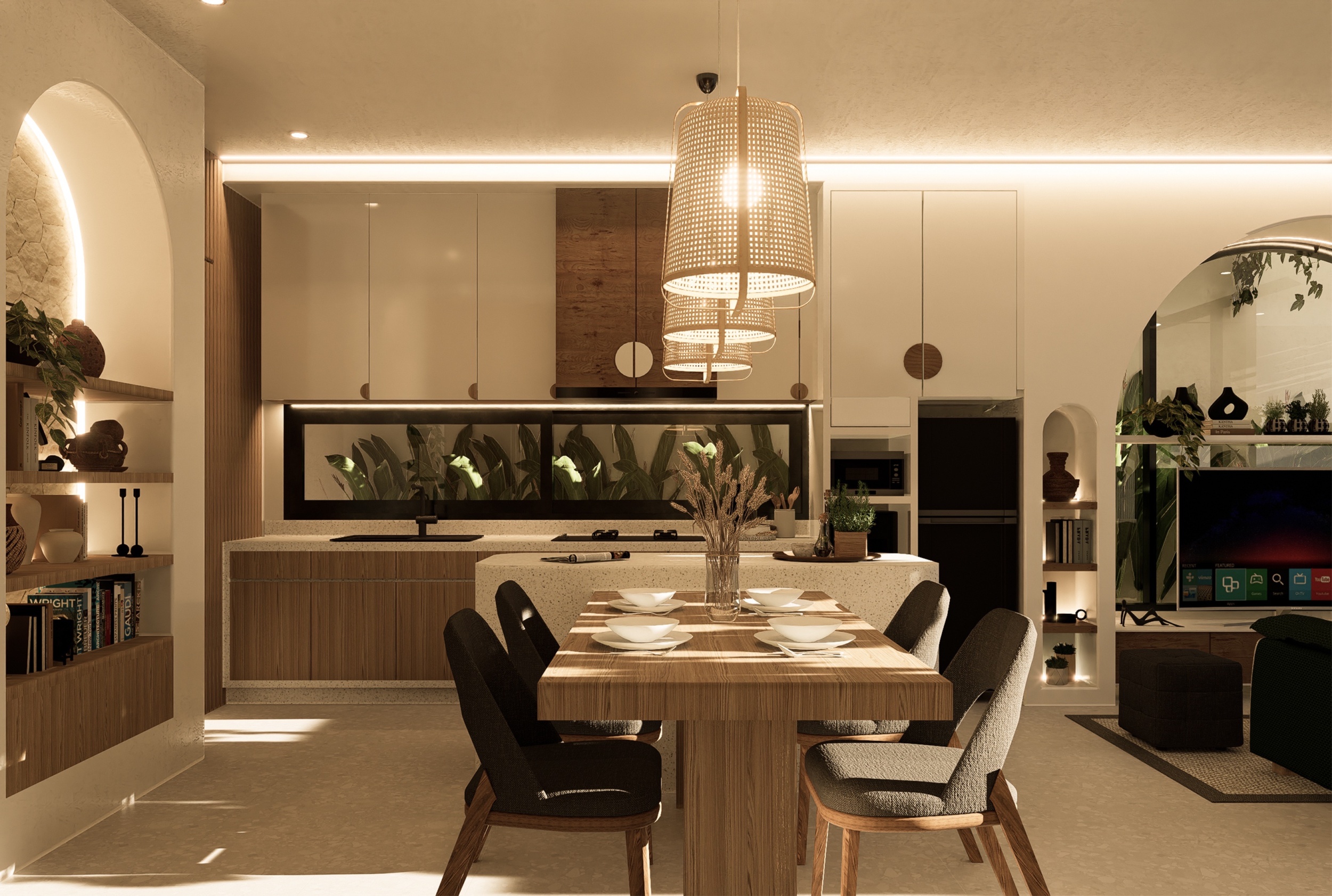 Elegant Mediterranean-Inspired Villa Complex