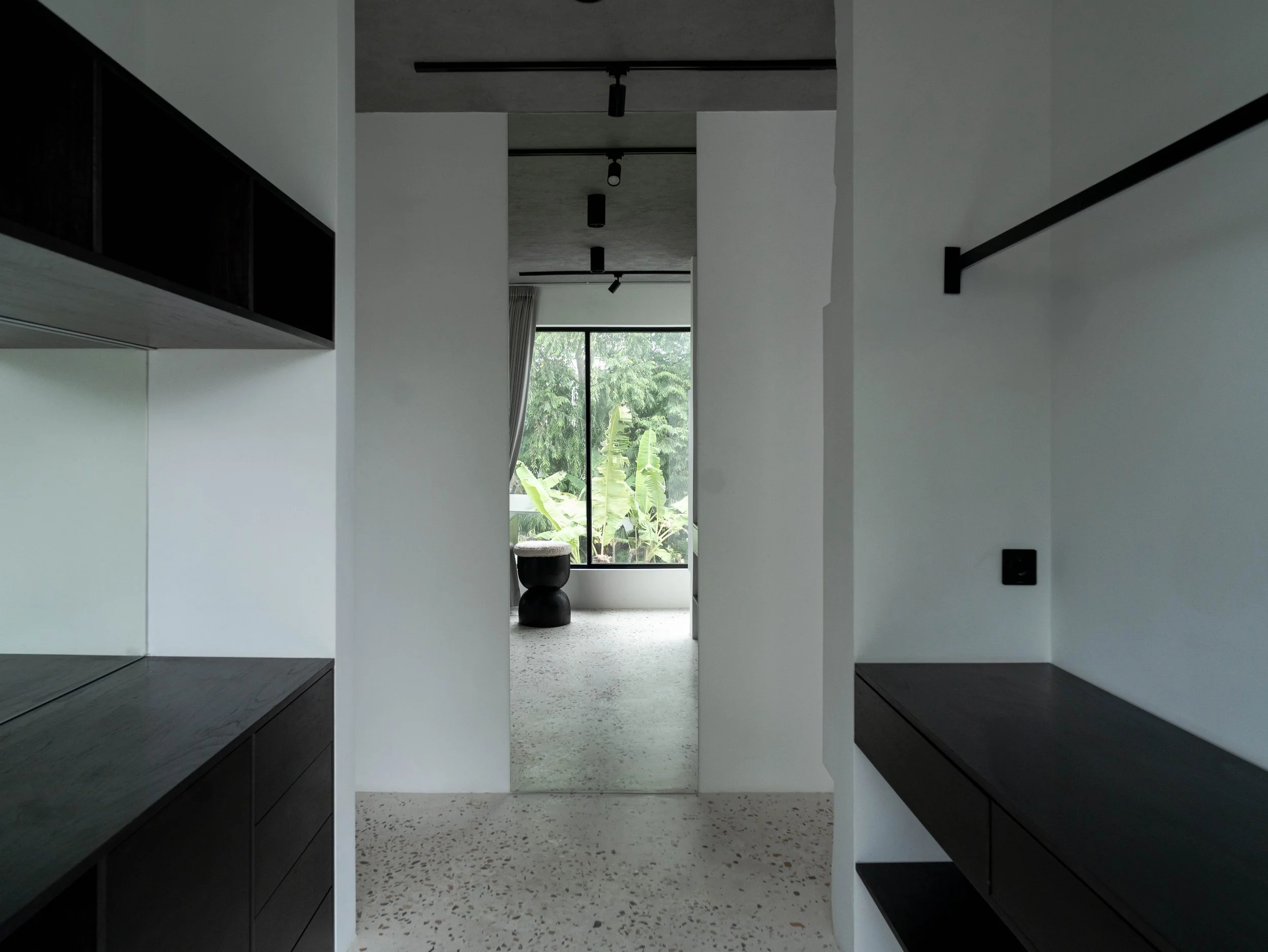 Monochrome Geometry 2 BR Villa in Pererenan