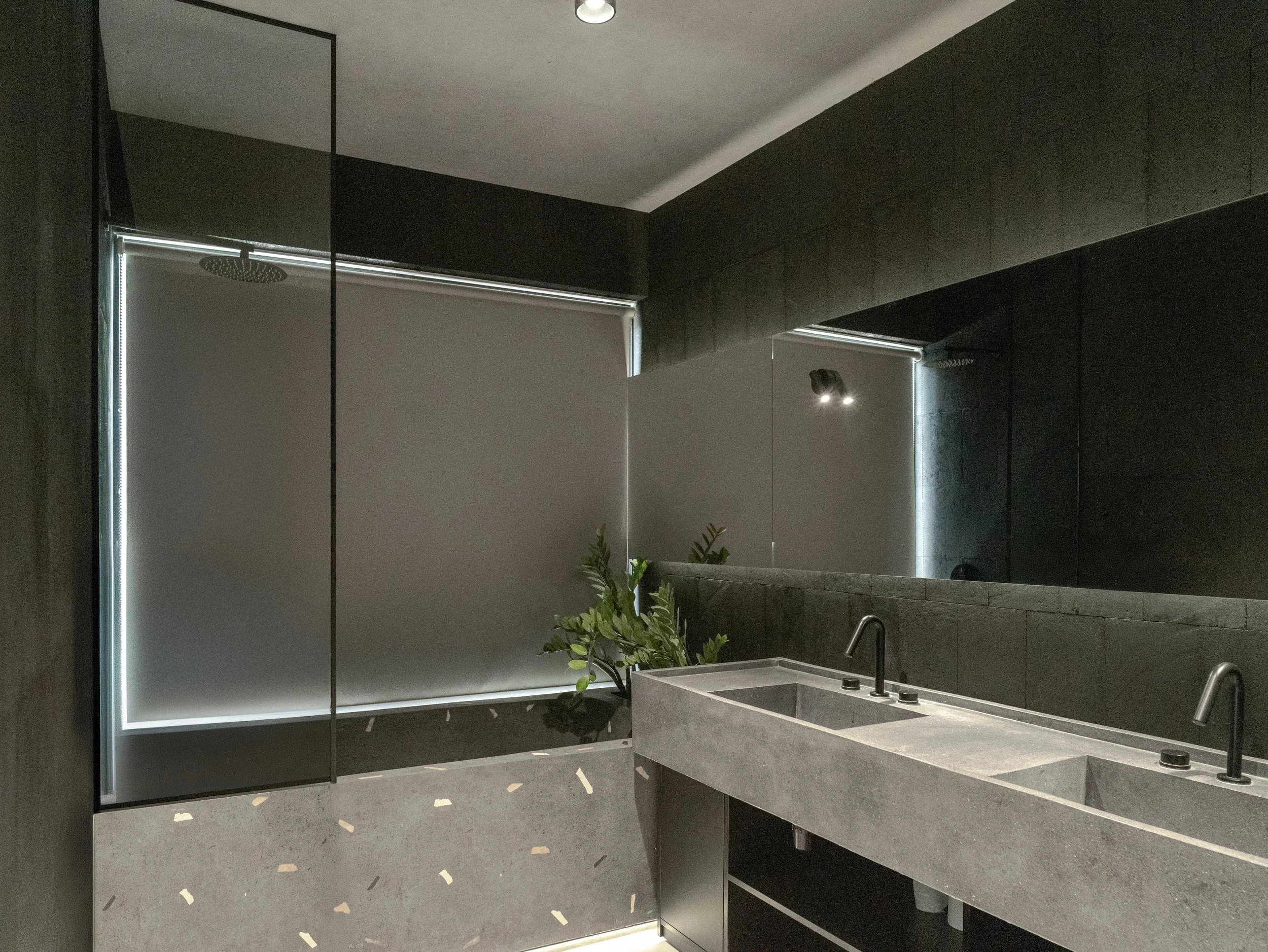 Monochrome Geometry 2 BR Villa in Pererenan