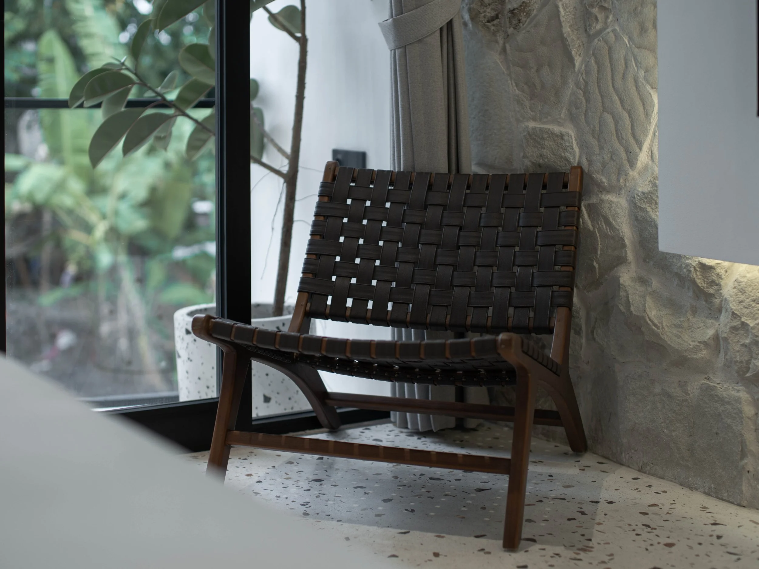 Monochrome Geometry 2 BR Villa in Pererenan