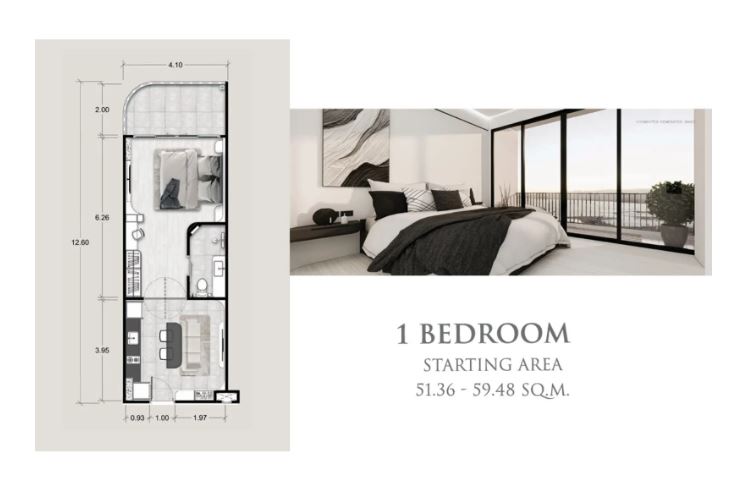 1BR Condo for Sale at Ever Prime Karon