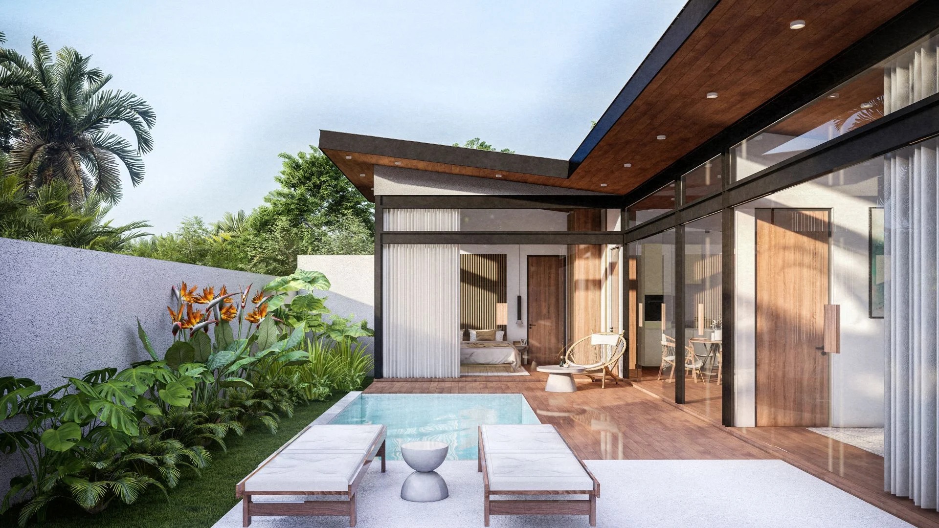 Modern 2-Bedroom Villa 