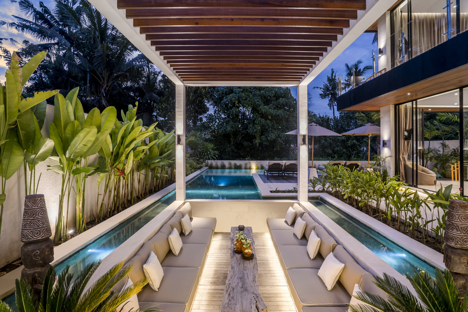 Spacious 5-Bedroom Villa with Jungle and Creek Views