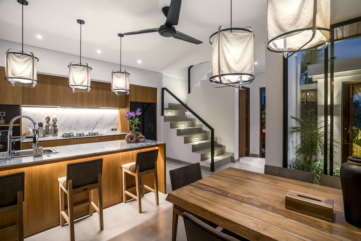 Spacious 5-Bedroom Villa with Jungle and Creek Views