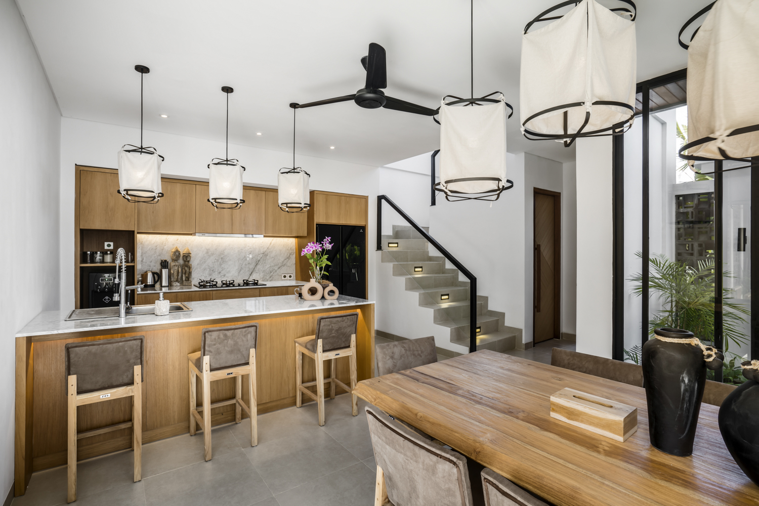 Spacious 5-Bedroom Villa with Jungle and Creek Views