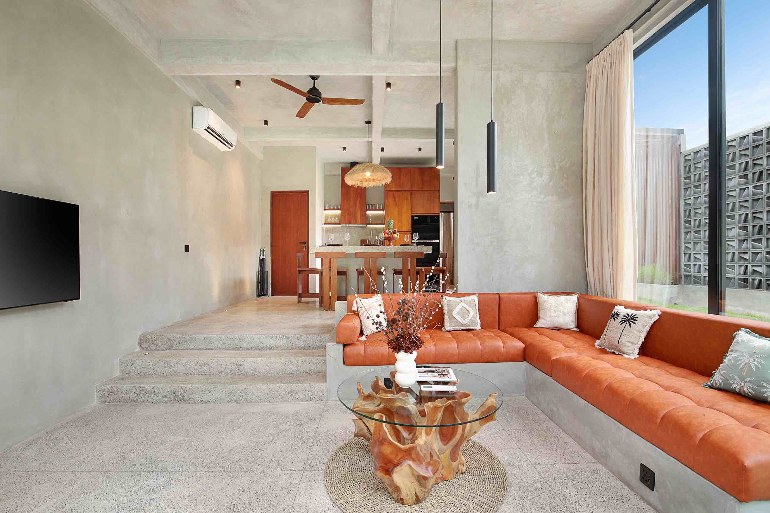 Minimalist 3 BR Villa Modern Tropical in Ubud