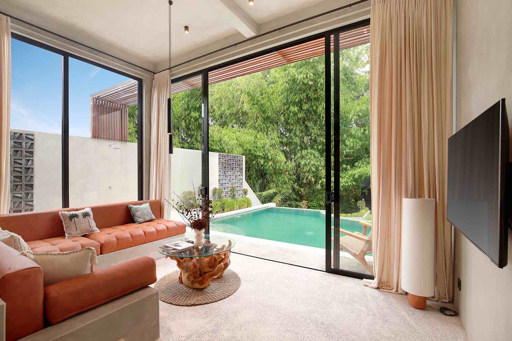 Minimalist 3 BR Villa Modern Tropical in Ubud