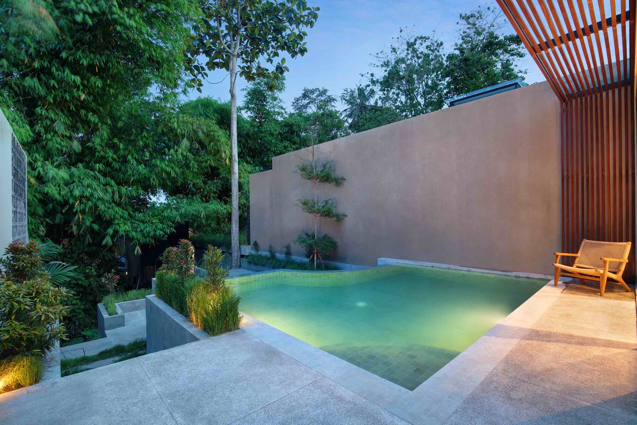 Minimalist 3 BR Villa Modern Tropical in Ubud