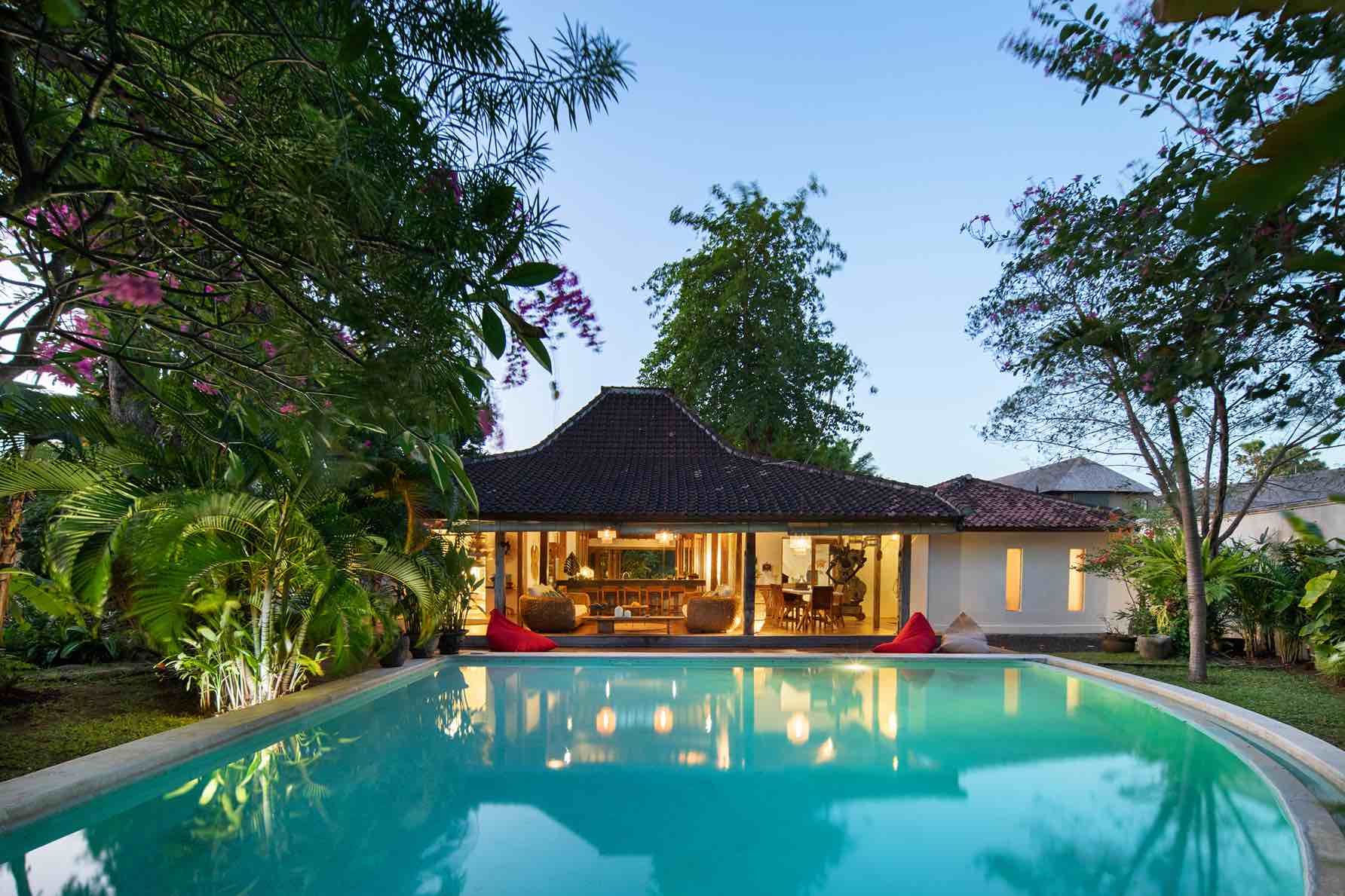 Elegant 4 BR Joglo Tropical Villa in Umalas