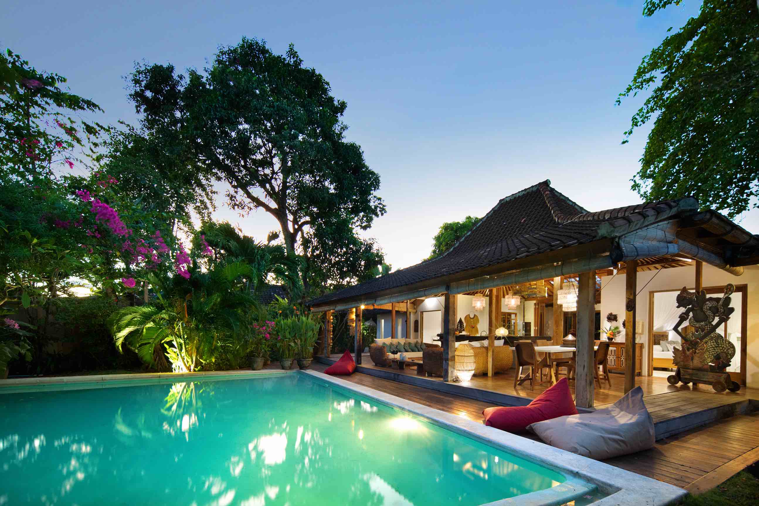 Elegant 4 BR Joglo Tropical Villa in Umalas