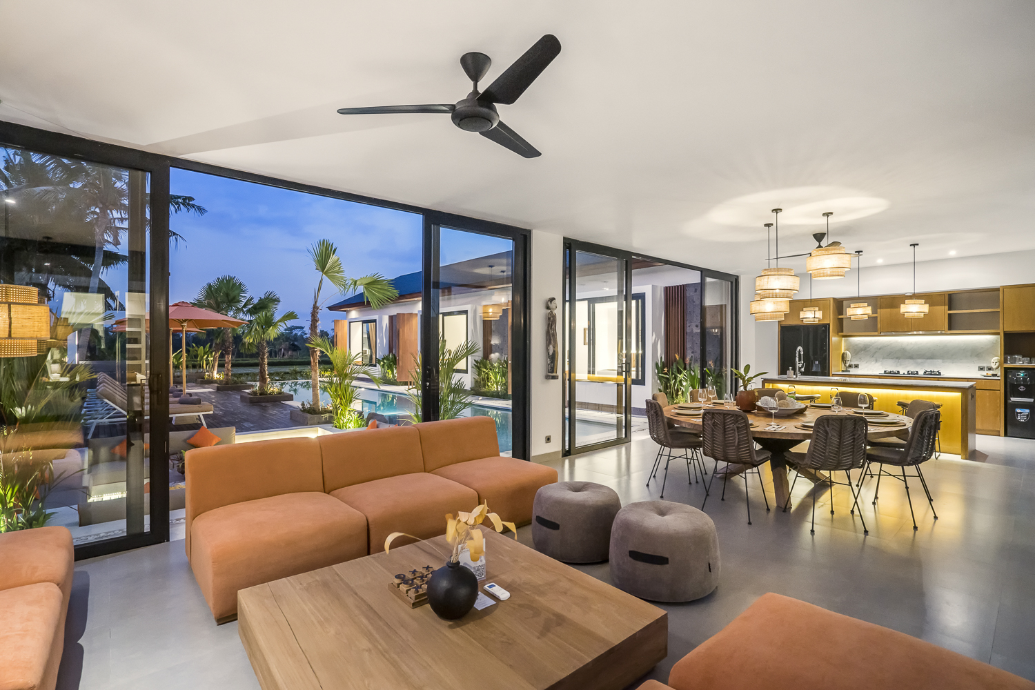 Modern 5‑Bedroom Villa in Ubud