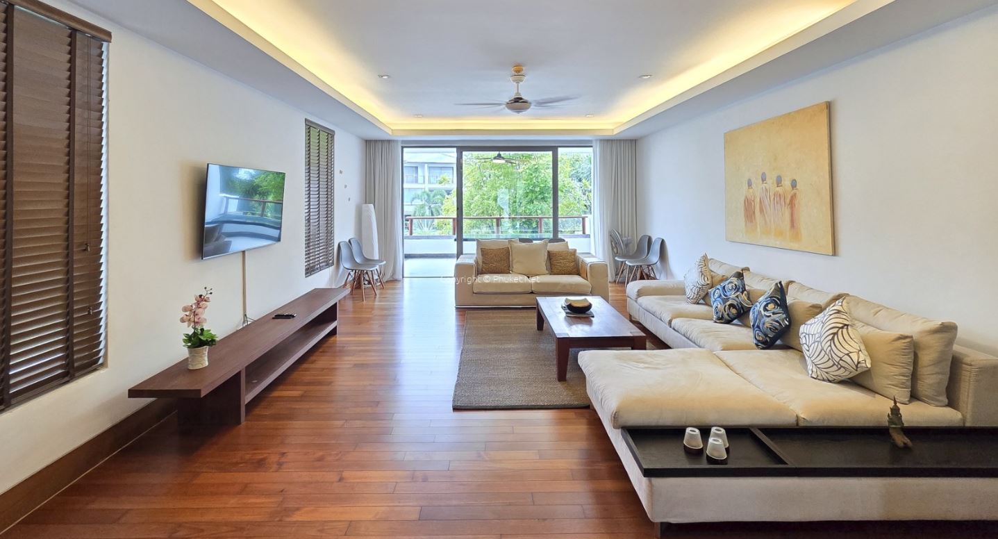 Nai Thon Luxury Condo | 3BR 3BA with Pool View