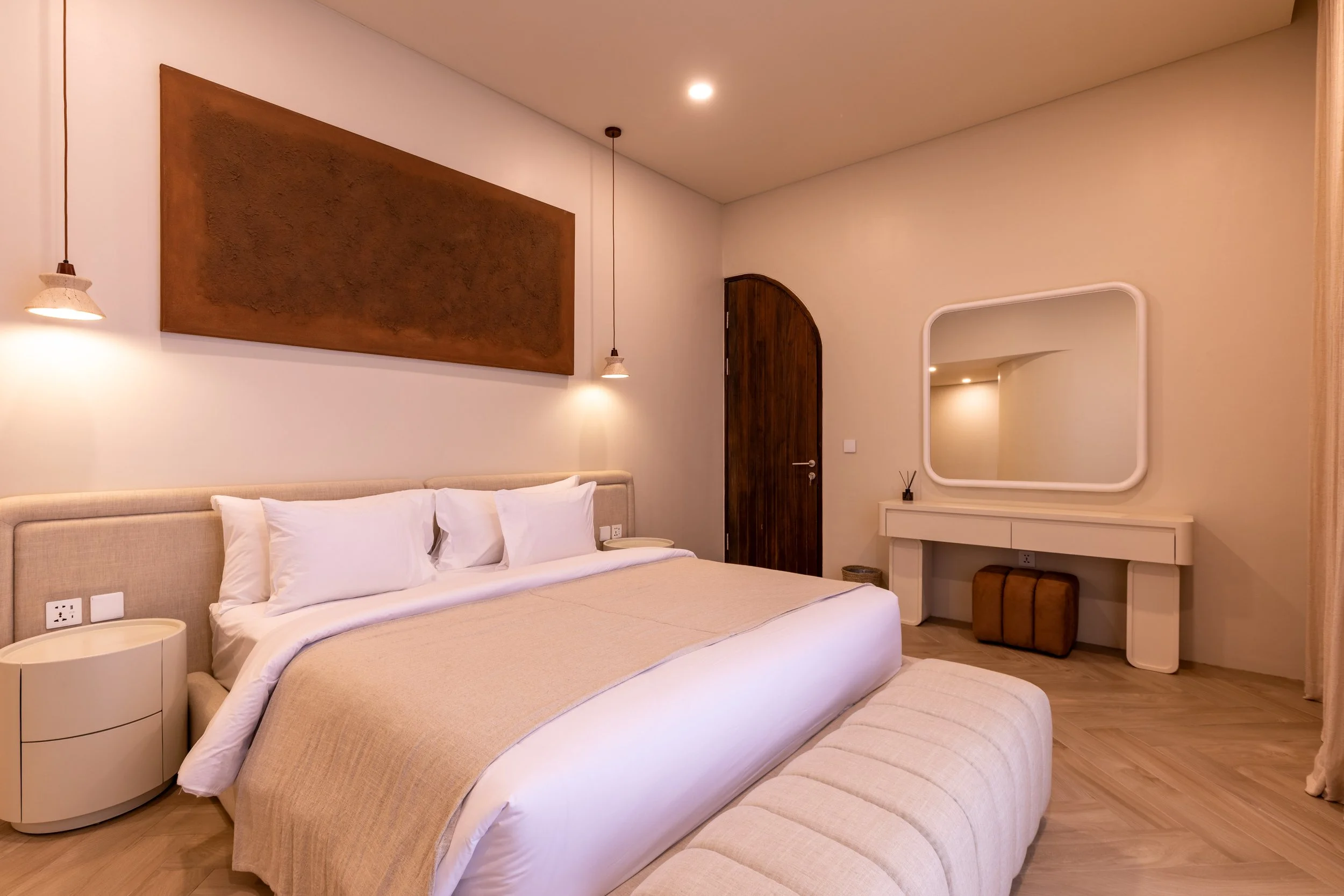 Curated Architectural 4 BR Villa with Oceanview in Bingin