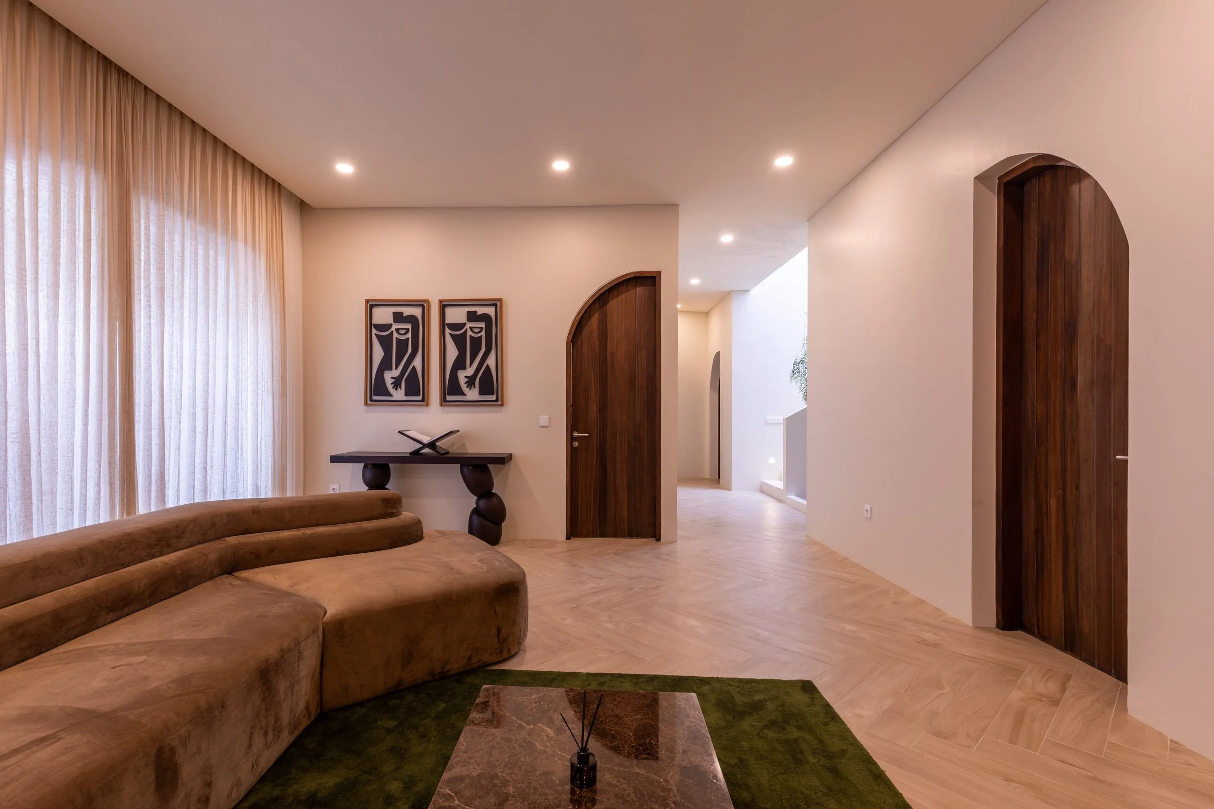 Curated Architectural 4 BR Villa with Oceanview in Bingin