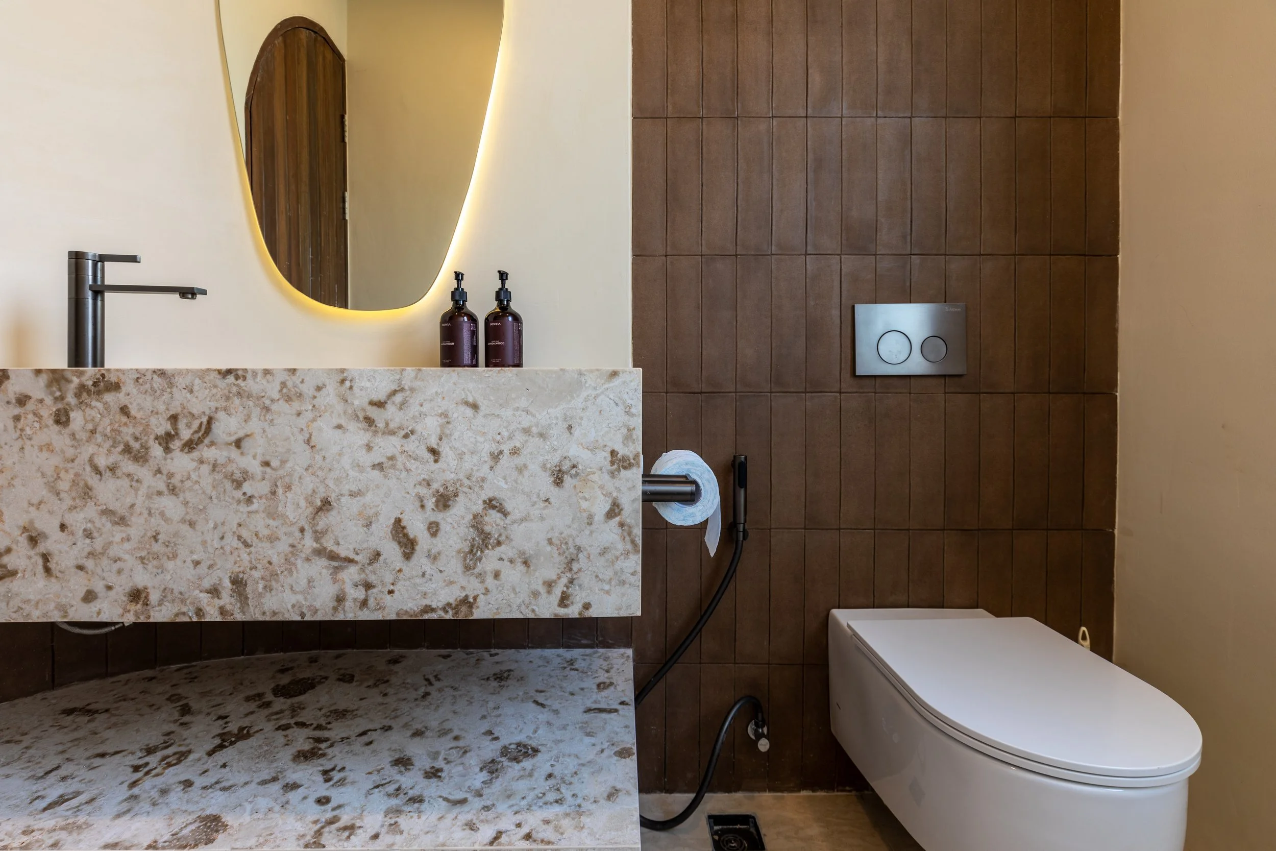 Curated Architectural 4 BR Villa with Oceanview in Bingin