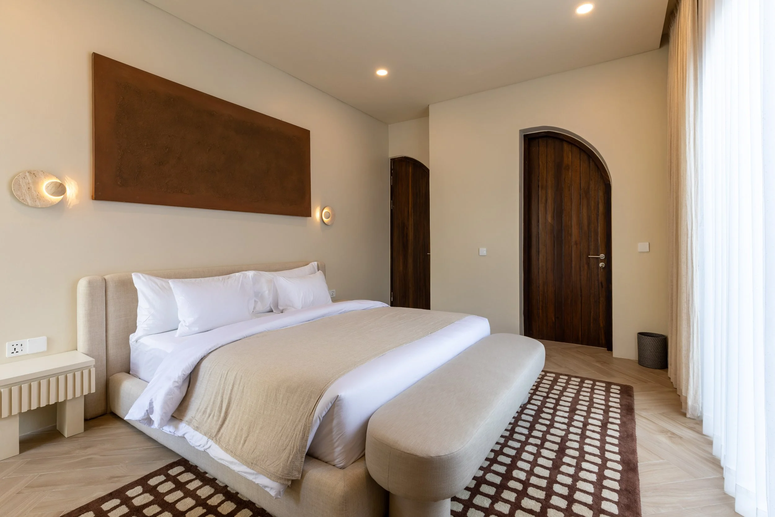 Curated Architectural 4 BR Villa with Oceanview in Bingin