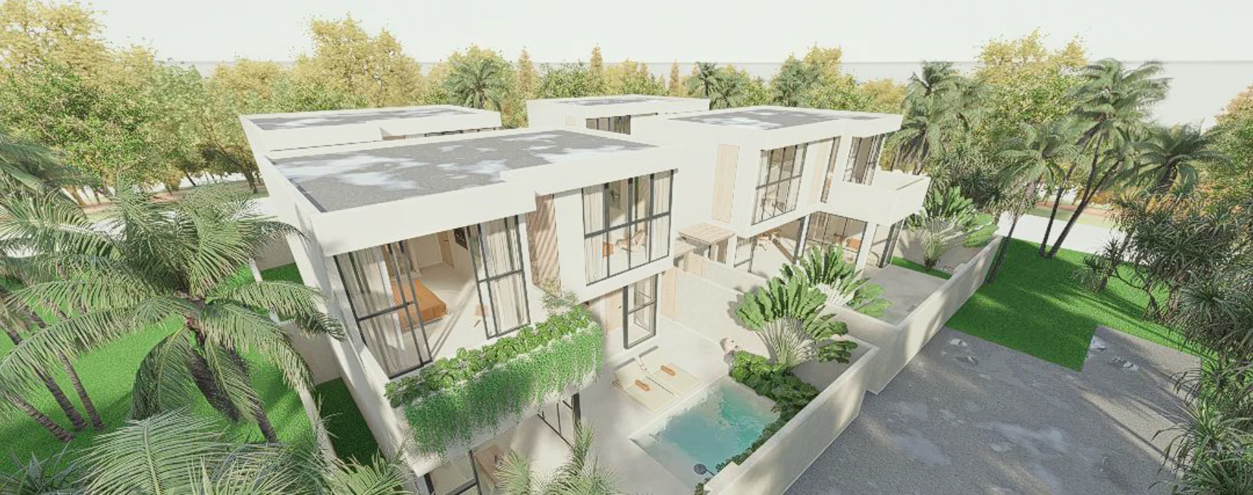 2-bedroom tropical villa for sale