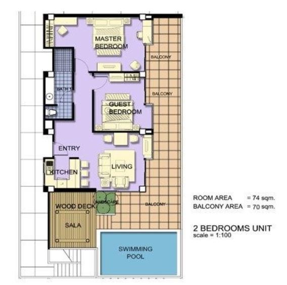 Seaview 2 Bedroom with Private Pool in Surin