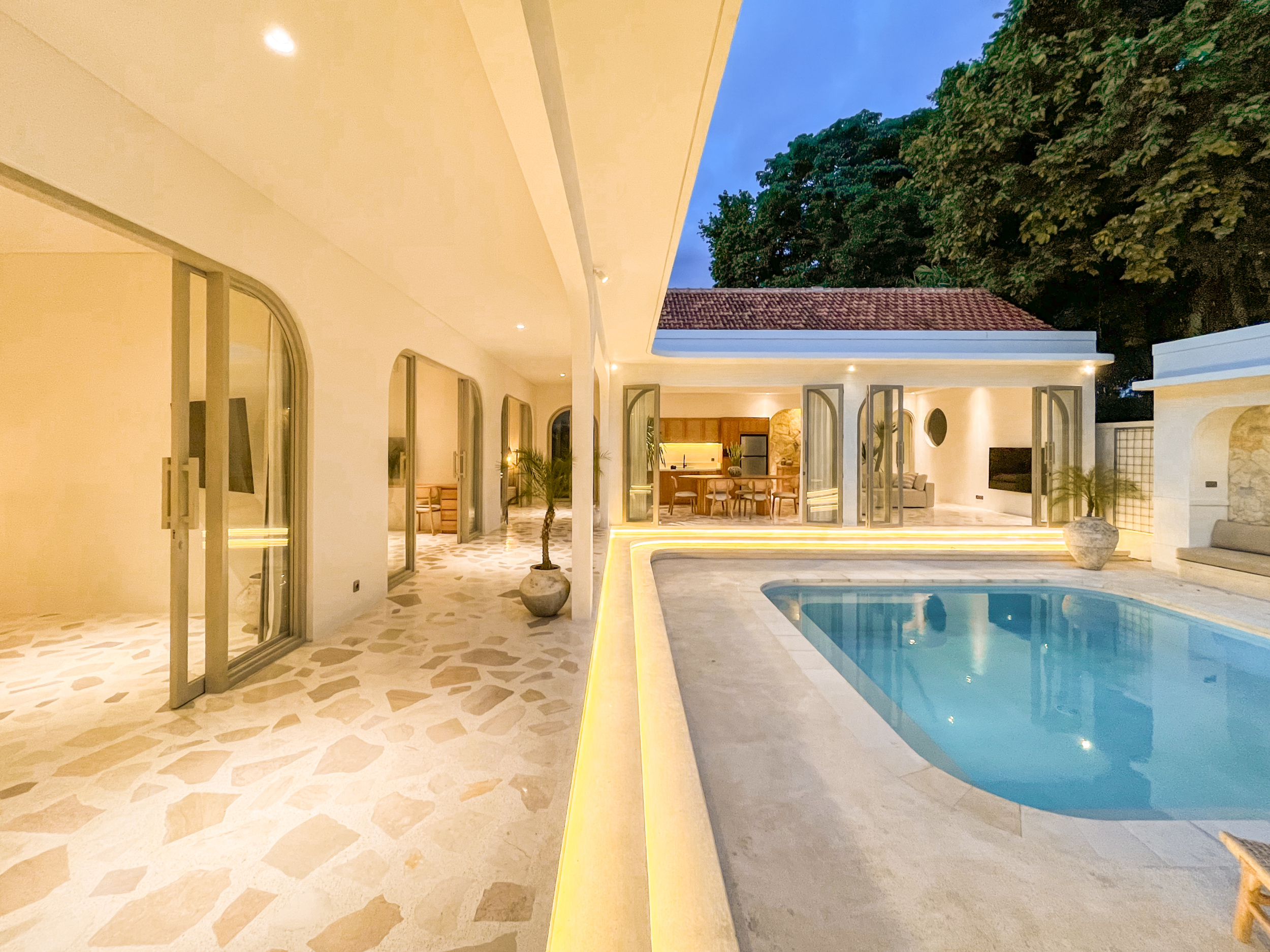 Chic 3-Bedroom Villa in Kerobokan