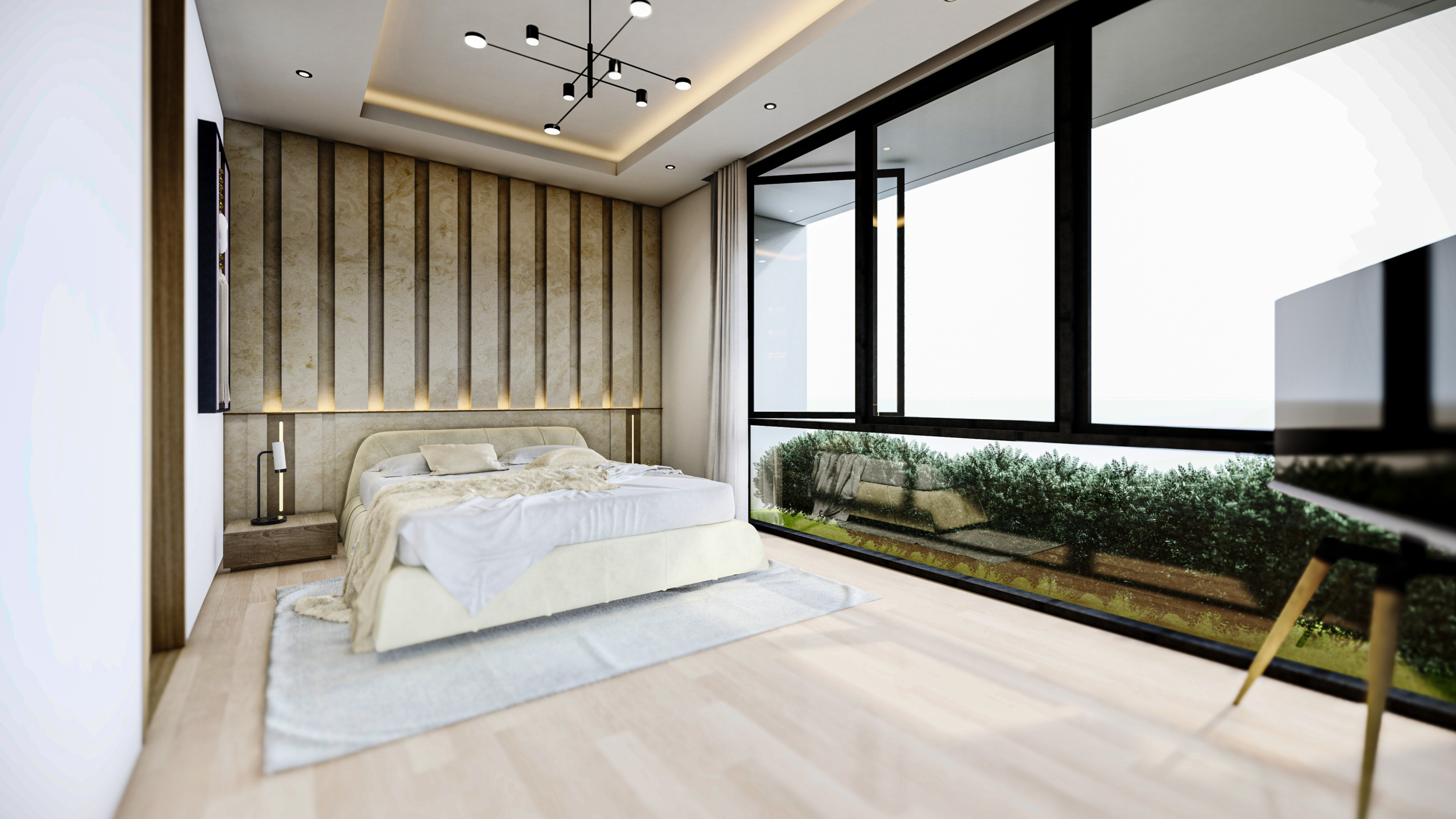 Modern Villa Complex in a Peaceful Tropical Setting