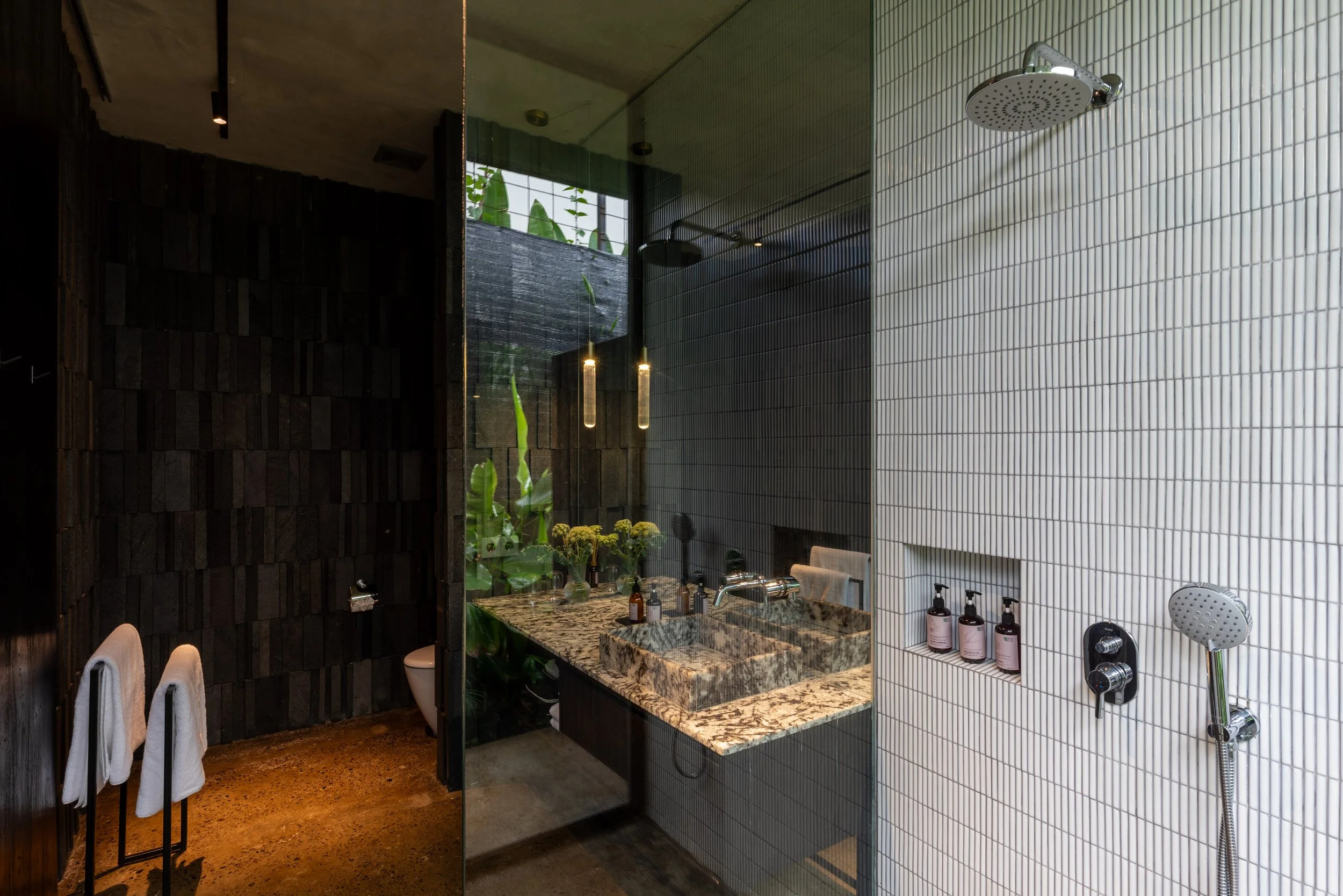 5 BR Japanese Brutalist Villa in Ubud