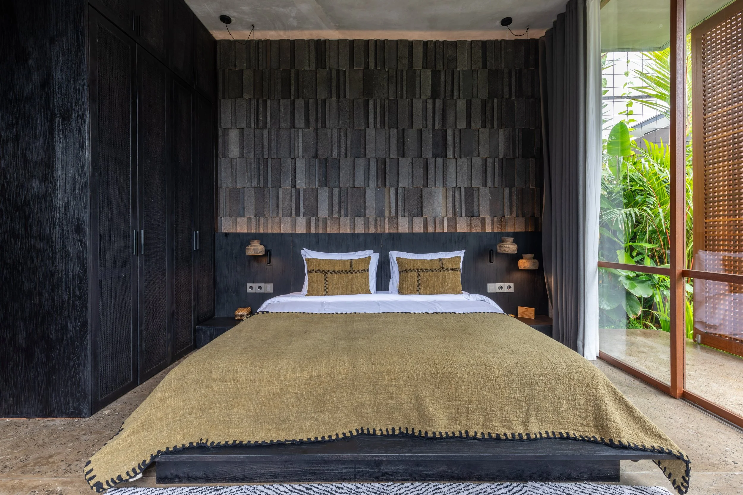 5 BR Japanese Brutalist Villa in Ubud