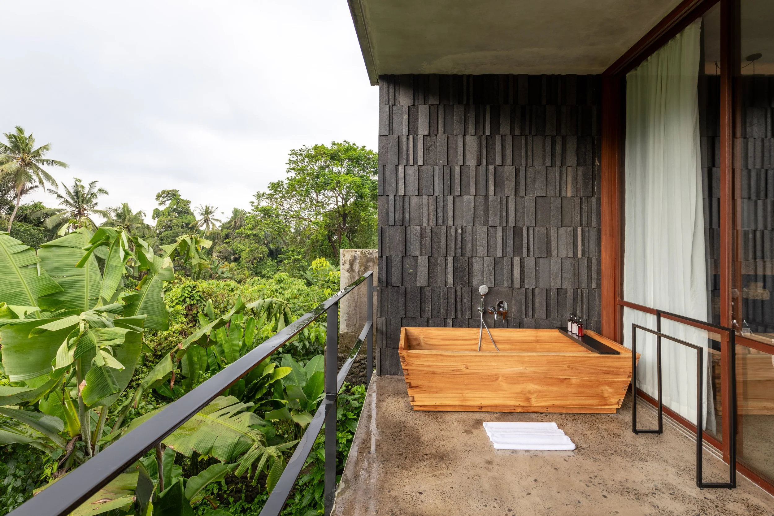 5 BR Japanese Brutalist Villa in Ubud